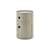 Rangement Componibili New Big plastique gris / 2 tiroirs - Ø 42 x H 61,5 cm - Kartell