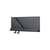 Mensola Folded Small / L 50 cm - Metallo - 2 ganci + scomparto - Muuto