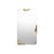 Wandspiegel Roberta Large metall gold / B 61 x H 112 cm - BROSTE COPENHAGEN