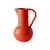 Caraffa Strøm Medium ceramica arancione / 1,5 L - H 24 cm / Fatto a mano - raawii