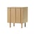 Nachttisch Rib holz natur / 1 Tür - Normann Copenhagen