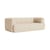 Sofa Quilton textil beige / 2-Sitzer - L 214 cm - Polsterung - Hay