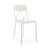 A.I. Lite Stacking chair plastic material white / Designed by artificial intelligence - Recycled - Kartell