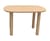 Table enfant Elephant bois naturel / 55 cm x 75 cm - EO