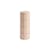 Bougie bloc Column / Ø 9 x H 25 cm - Hay