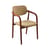Fauteuil rembourré Henry tissu jaune - POLSPOTTEN