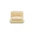 Gepolsterter Sessel T4 corian beige / Glasfaser - UMA OBJECTS