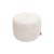 Pouf Point Cord tissu blanc / Velours côtelé - Ø 50 cm / 100% recyclé - Fatboy