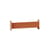 Regal Pli metall rot / B 60 x T 15 cm - TIPTOE