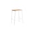 Adam Stool natural wood / H 50 cm - Indoor - Frama 