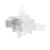 Suspension Big Bang plastique blanc / Ø 96 cm - Franzolini & Jimenez, 2005 - Foscarini
