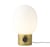 JWDA Table lamp metal glass black gold Metal - Audo Copenhagen