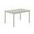 Table rectangulaire Linear métal gris / 140 x 75 cm - Muuto