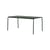 Table rectangulaire Panorama métal vert / 160 x 90 cm - 6 places - TIPTOE