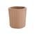 Corteza Small Flower-pot holder plastic material beige / 50 x 53 cm x H 56 cm - Kartell