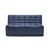 Sofa N701 textil blau / L 140 cm - Stoff - Ethnicraft