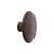 Patère The Dots Wood Medium bois marron / Ø 13 cm - Muuto