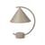 Meridian LED Wireless rechargeable lamp metal beige / Metal - H 26 cm - Ferm Living