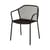Stapelbarer Sessel Darwin metall schwarz / Metall - Emu