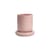 Churros Flowerpot ceramic pink / Ø 19.5 x H 21 cm - & klevering