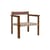 Symmetry Low armchair natural wood - Frama 