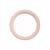 Miroir mural Duplum céramique rose / Ø 48,3 cm - raawii