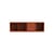 Line Storage wood orange / W 139.2 x D 30 cm H 38.4 cm - MONTANA