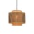 Suspension Bhutan fibre végétale bois beige / bambou / Ø 40 cm - GOOD&MOJO