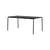 Table rectangulaire Panorama métal noir / 160 x 90 cm - 6 places - TIPTOE