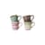 Tasse à ristretto 70s ceramics céramique multicolore / Set de 4 - 10 cl - HK LIVING