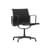 Drehsessel Aluminium Chair EA108 textil schwarz / 4-Stern-Fußkreuz - Vitra
