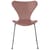 Chaise empilable Série 7 bois rose / Frêne teinté - Arne Jacobsen, 1955 - Fritz Hansen