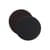 Coussin d'assise Seat Dots tissu marron noir / Ø 38 cm - Réversible - Vitra
