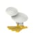 Dekoration Mini Happy bird plastikmaterial weiß / Kinderhocker - H 44 cm - Magis