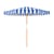 Parasol The Amalfi Crew bleu / Ø 200 cm - BUSINESS & PLEASURE
