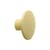 Patère The Dots Wood Small bois jaune / Ø 9 cm - Muuto