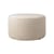 Sitzkissen Barrow textil weiß beige / Ø 60 cm - Ethnicraft