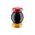 Macina spezie Twergi legno nero / H 11 cm - Di Ettore Sottsass / Collezione Alessi 100 Values - Alessi