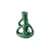 Vase Three Ears Small céramique vert / H 21 cm - POLSPOTTEN