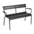 Banc avec dossier Luxembourg   / 2 places - L 131 cm - Fermob