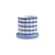 Blumentopf Clash keramik blau / Mit Untertasse - Ø 18 x H 16,5 cm - & klevering