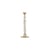 Bougeoir Perles verre blanc / Small - H 34 cm - POLSPOTTEN