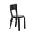 Chaise 66 bois noir / Alvar Aalto, 1935 - ARTEK