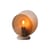 Lampada da tavolo Toledo vetro arancione - It's about Romi