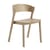 Stapelbarer Stuhl Cover holz natur / Holz - Muuto
