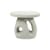 Table d'appoint Amé 10 céramique gris / 52 x 37 x H 45 cm - Serax