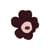 Tapis de bain Unikko rose / 73 x 74 cm - Marimekko