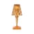 Battery LED Wireless rechargeable outdoor lamp plastic material orange / Ø 12 x H 30 cm - Recycled - Kartell