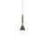 Pendelleuchte Pyl metall / Ø 21,6 x H 54 cm - drehbar - Petite Friture