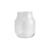 Vase Silent verre transparent / Ø 20 x H 23 cm - Muuto
